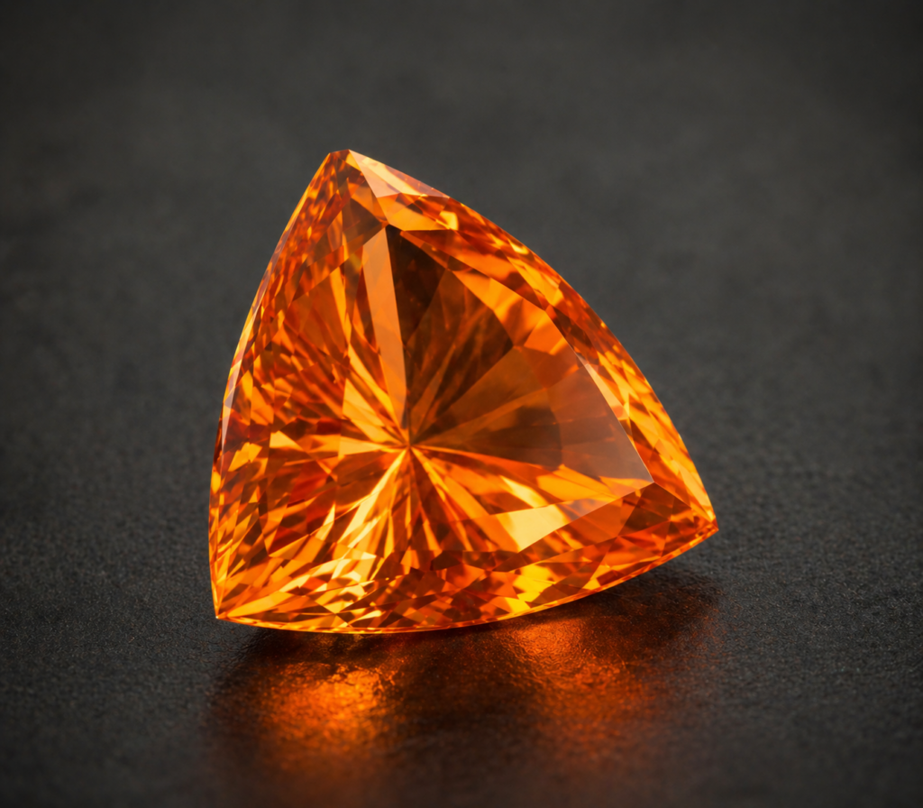 Spessartite Garnet 1.37 ct mandarin orange